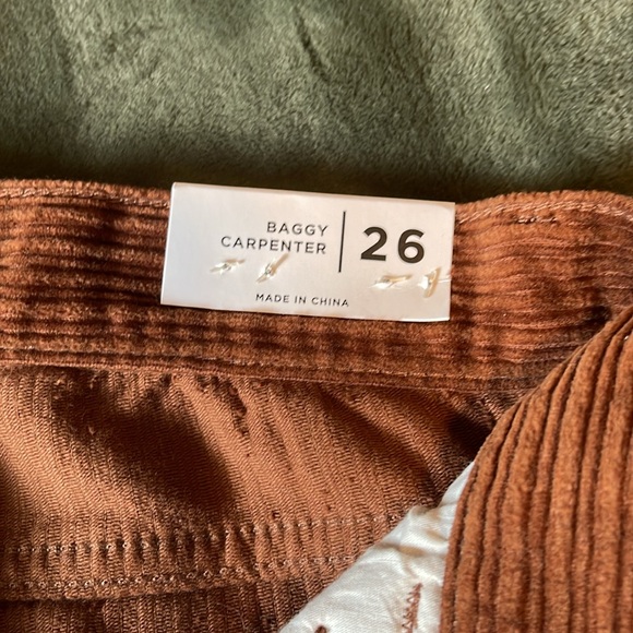 Pacsun baggie carpenter, corduroy - Picture 3 of 4